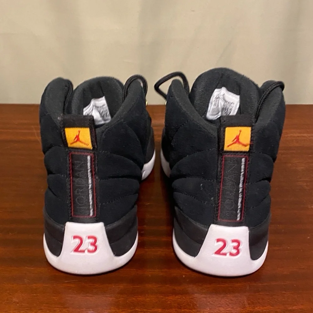 Jordan 12 Retro Reverse Taxi OG 2019 Black size 7.5